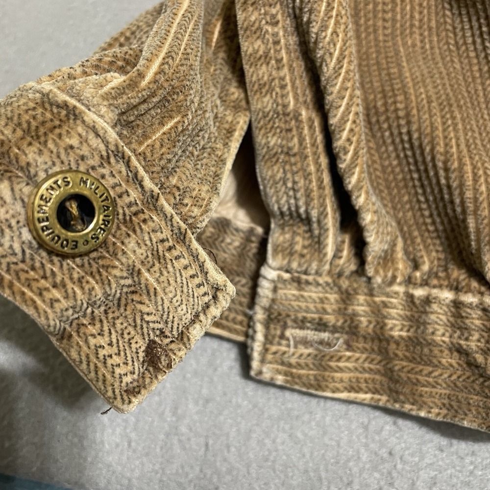Vtg Womens Corduroy Pants Knickers Tan Cropped Equestrian Talon Zipper Sz 11 - Picture 4 of 16